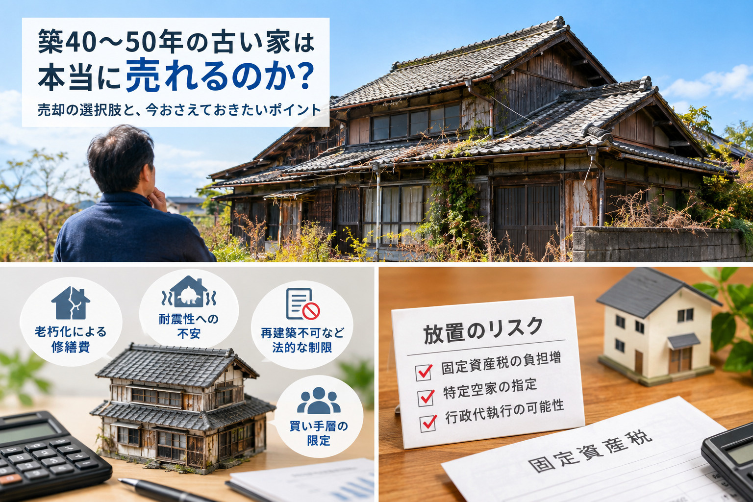 築古古民家は売れるのか不安な方へ！早期売却で買い手を逃さず業...の画像