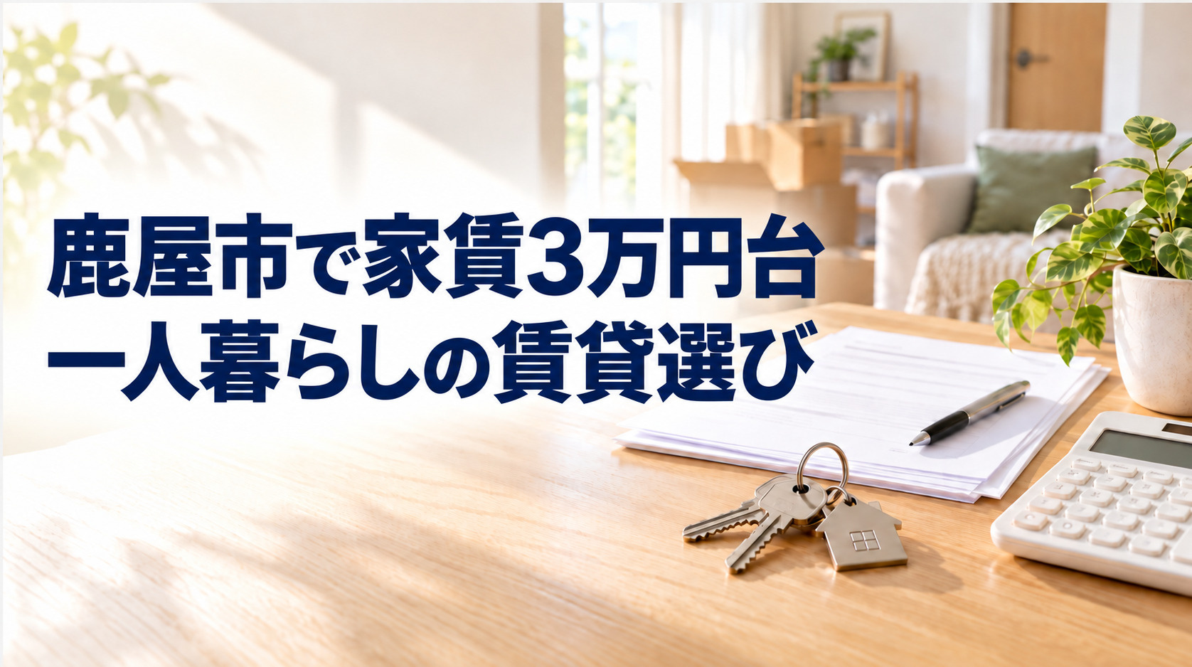 鹿屋市で賃貸一人暮らしを検討中の方へ！家賃3万円台で抑える物...の画像