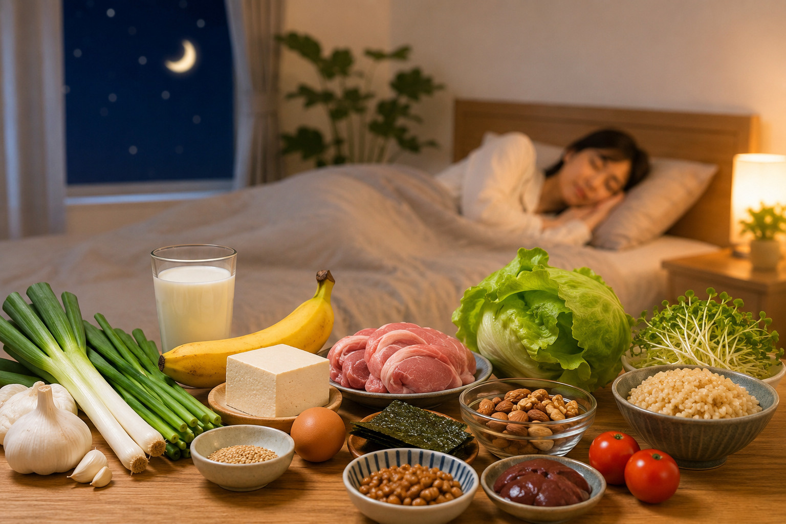 まだまだ寝苦しい夜に！快眠をサポートする7大成分とおすすめ食...の画像