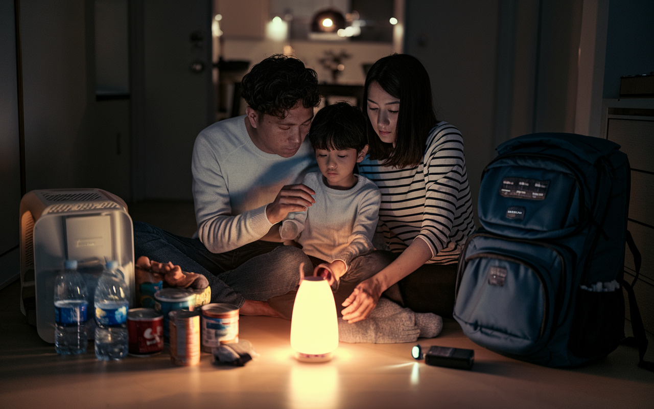 停電に備える賃貸住宅の防災グッズ！単身と家族で準備するポイン...の画像