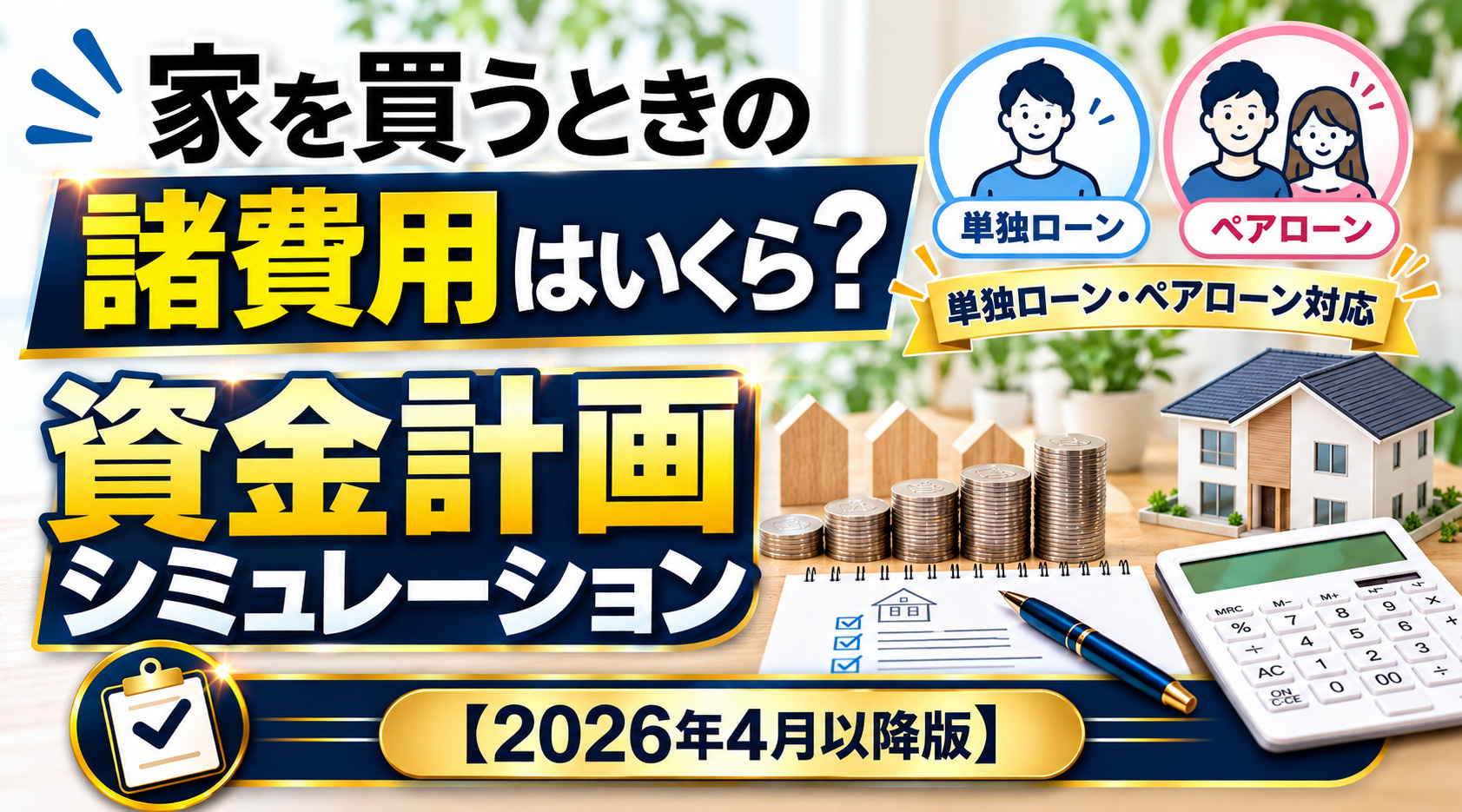 資金計画シミュレーション【単独・ペアローン選択タイプ】の画像