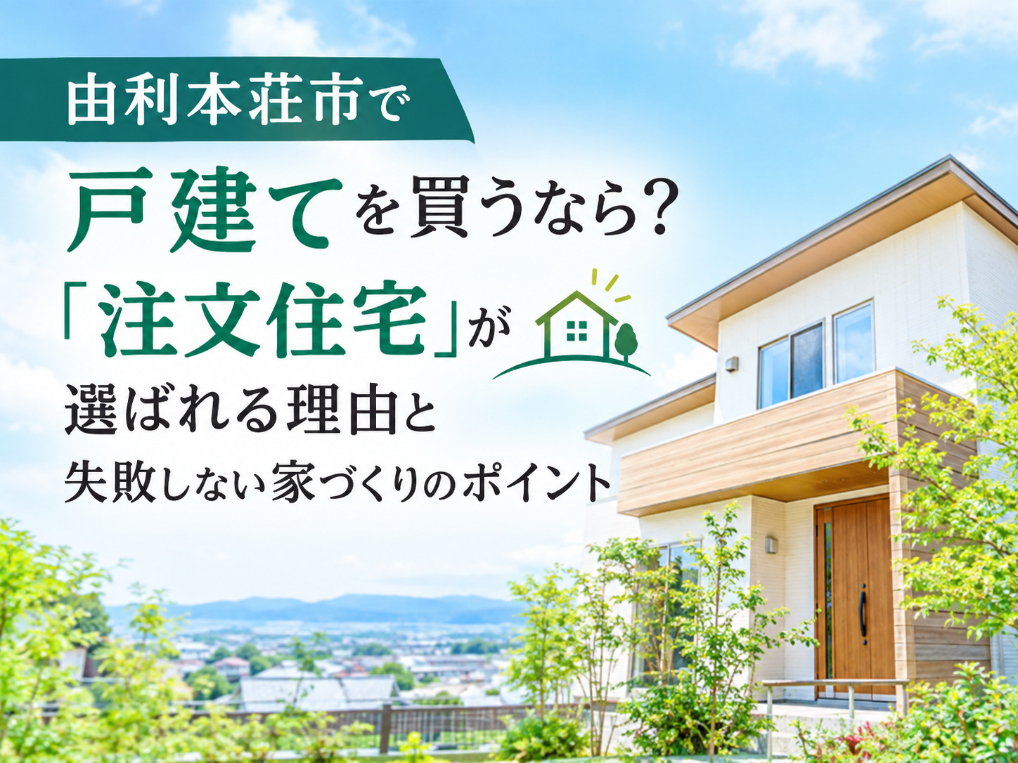 由利本荘市で戸建てを買うなら？新築建売と中古リノベの費用比較...の画像