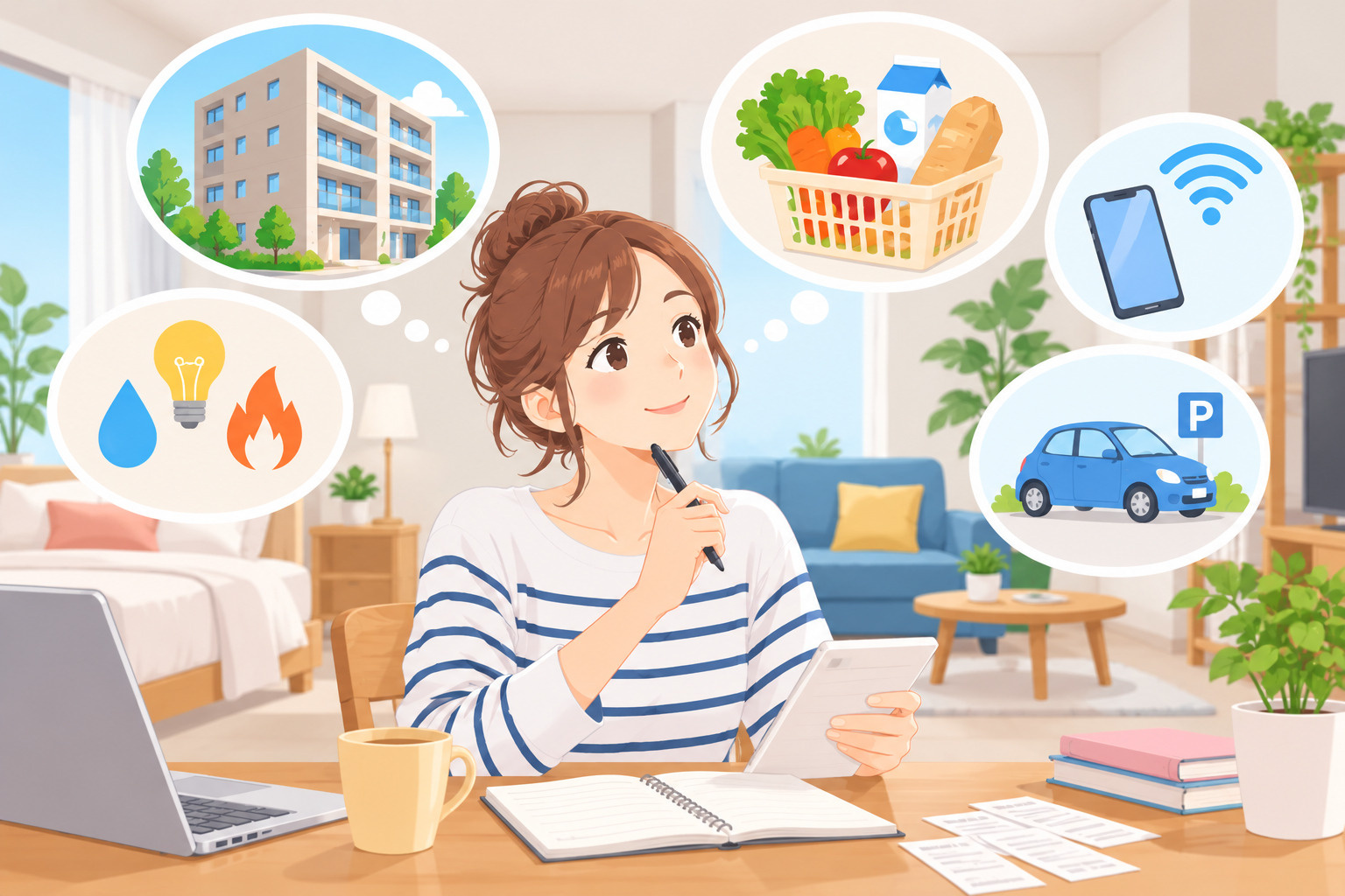 一人暮らしを始める前に知っておきたい「毎月かかるお金」と生活...の画像