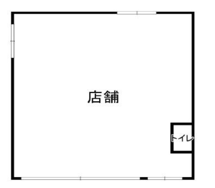南堀江４丁目！平屋建路面店舗！約１９．３坪！業種相談！の画像