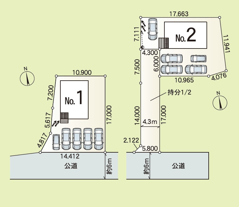 太田市市場町第8　新築建売2区画販売開始！の画像