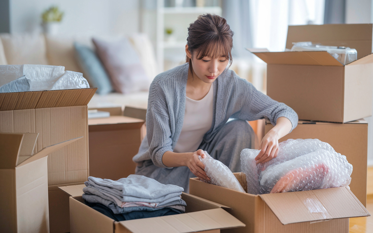 引越し荷造りのコツは?効率的な引越しのコツを解説の画像