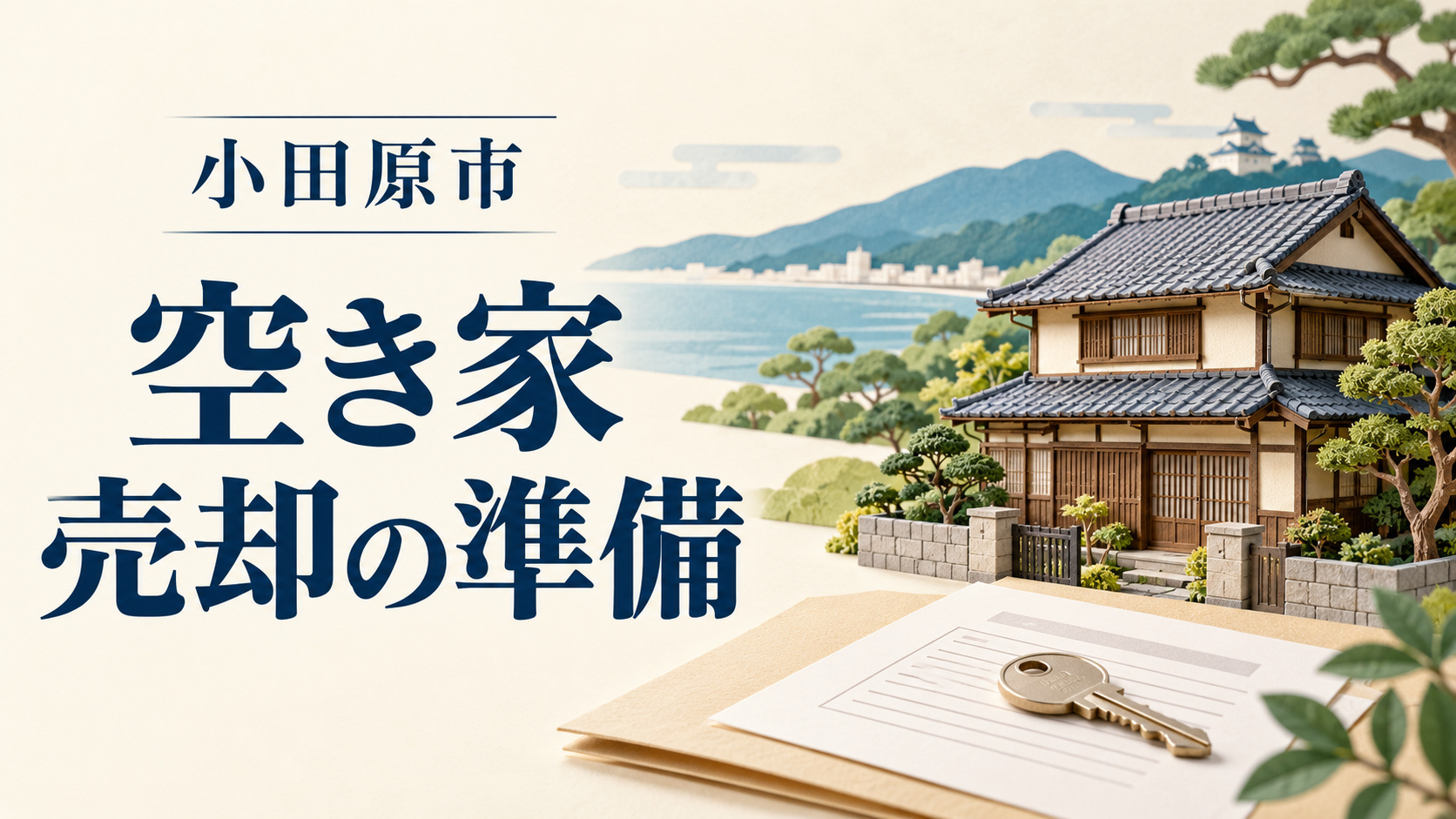 小田原市の空き家売却｜空き家バンク・市の相談制度と準備する資...の画像