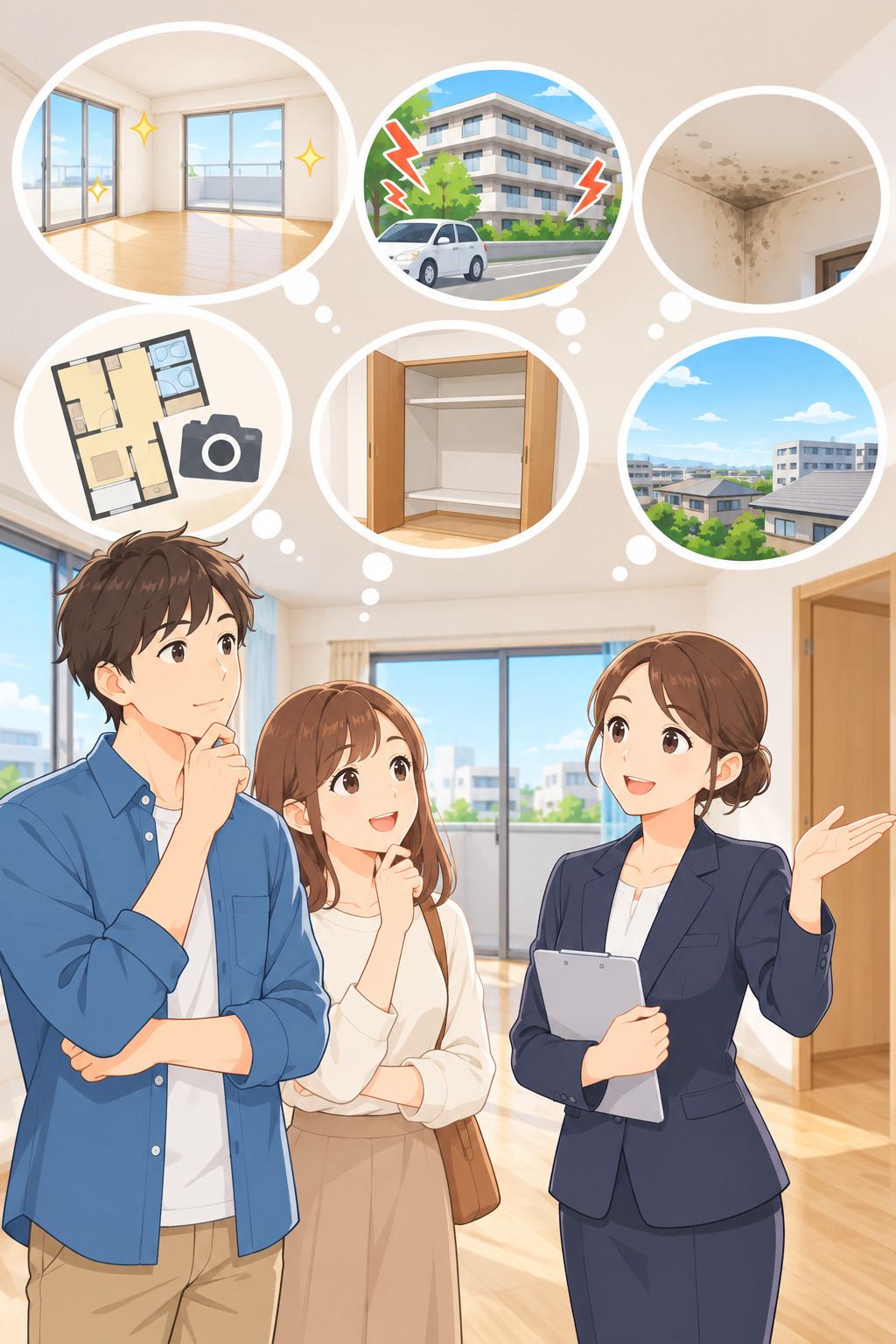 物件写真だけで決めて大丈夫？実際に内見する意味と確認したいポ...の画像