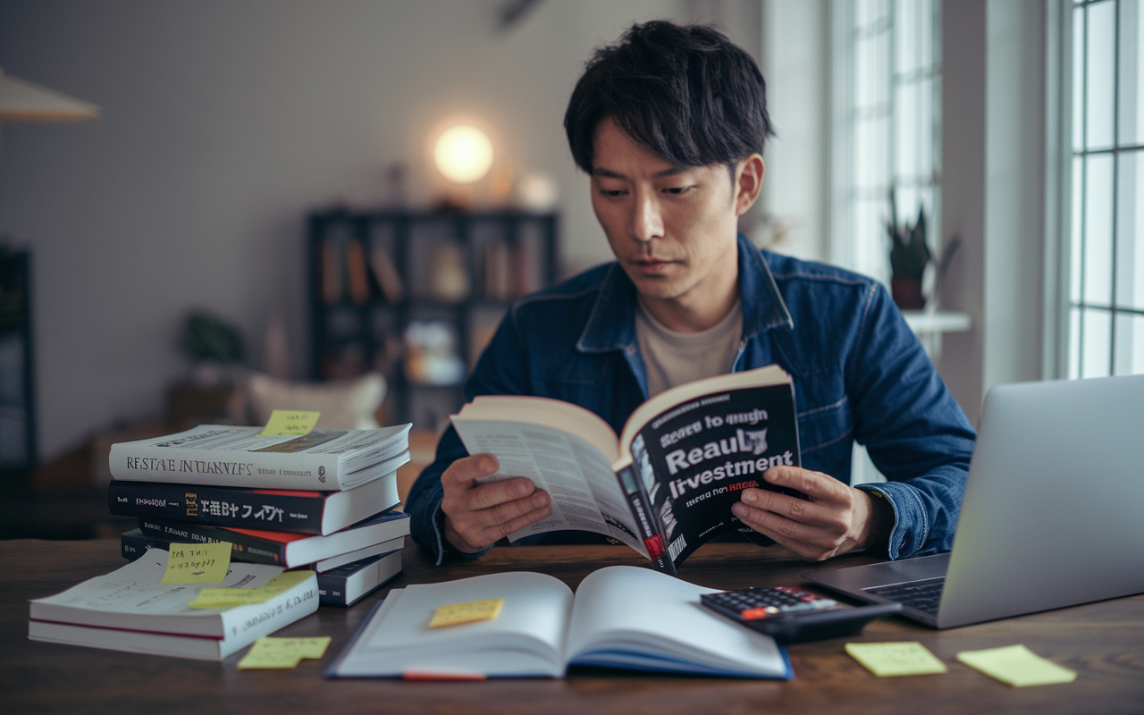 不動産投資の勉強は何から始める方法が最適？初心者向けに本を使...の画像