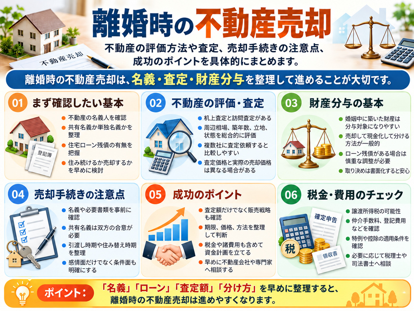 【更新版】不動産の査定は離婚時に必要なの？売却や財産分与の流...の画像