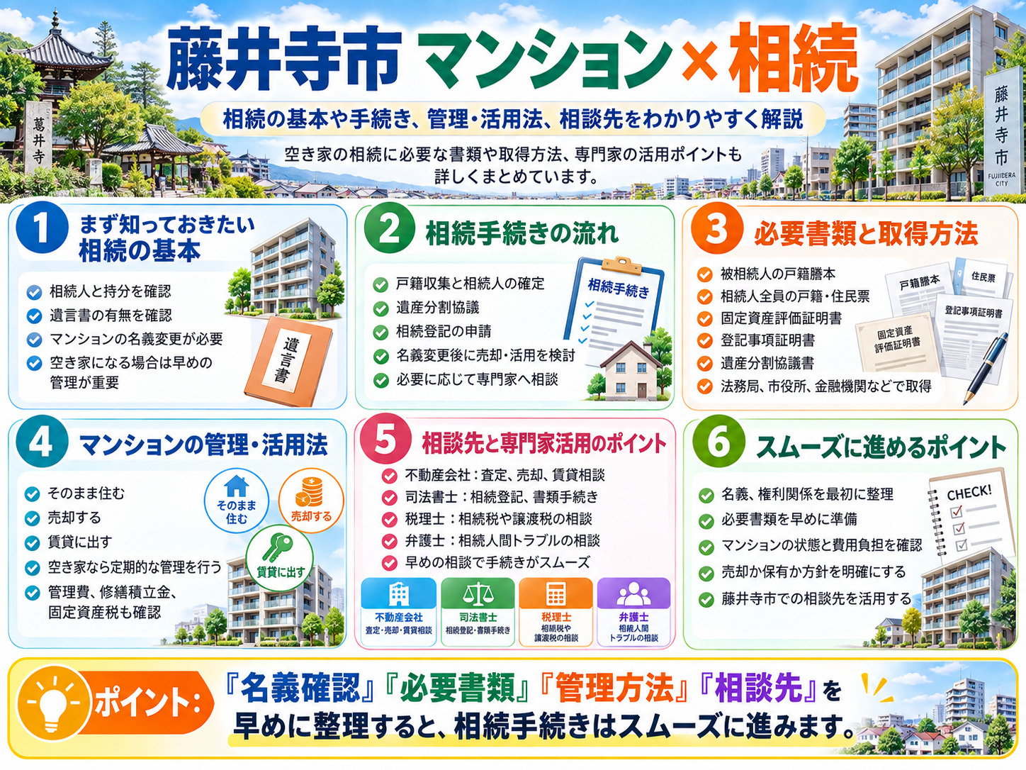 【更新版】藤井寺市でマンションの相続に悩んでいませんか 相続...の画像