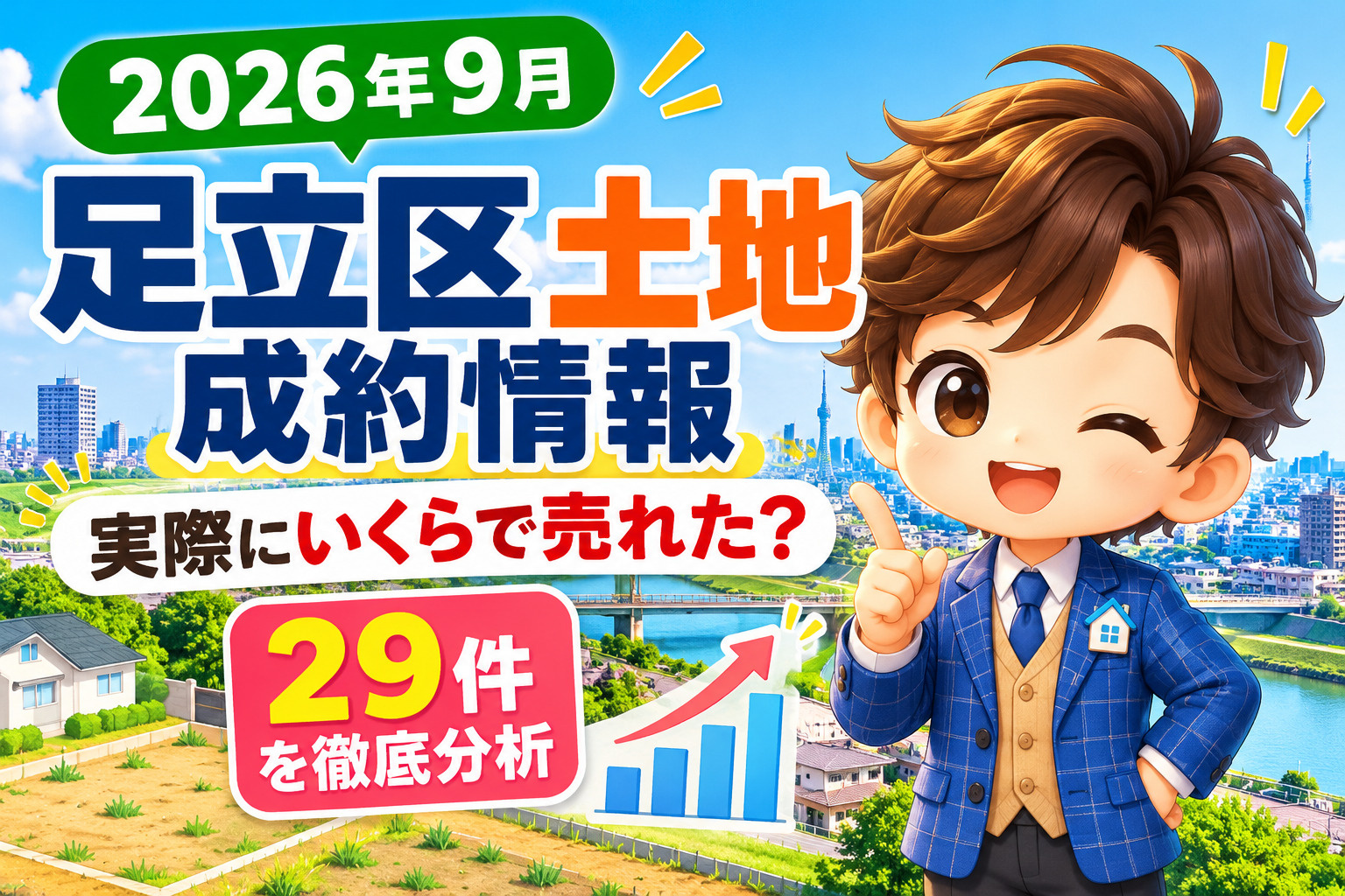 【2026年9月】足立区の土地成約情報｜実際に売れた価格・相...の画像