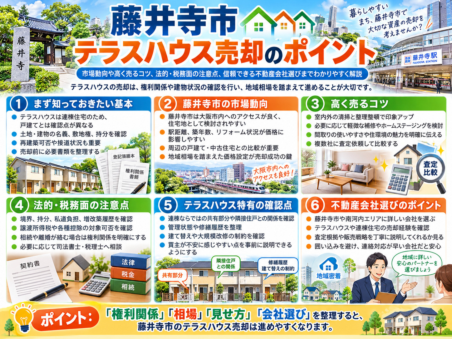 【更新版】藤井寺市でテラスハウスを売却したい方へ！市場動向や...の画像