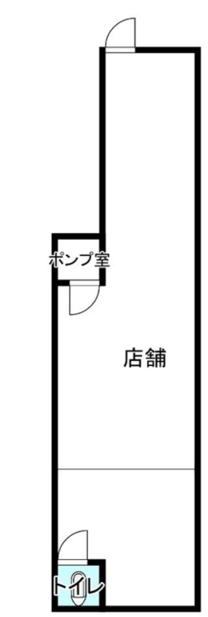 岸里駅前エリア！１階路面店舗！約７．８坪！業種相談！の画像
