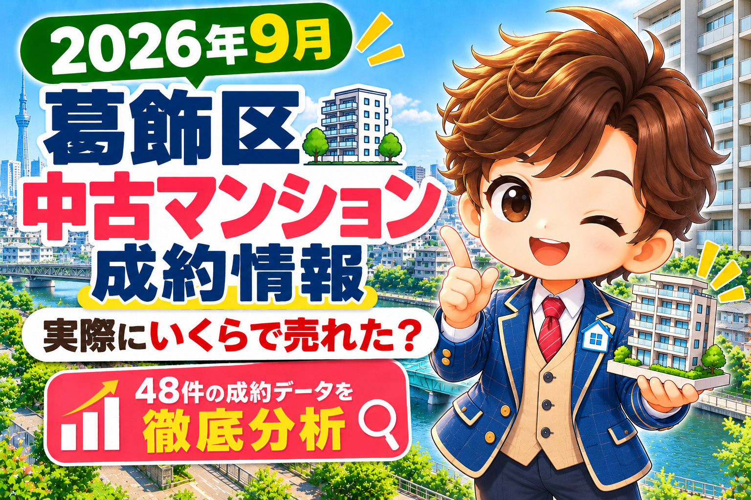 【2026年9月】葛飾区の中古マンション成約情報｜実際に売れ...の画像