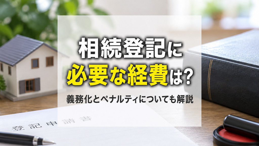 相続登記に必要な経費は？義務化とペナルティについても解説の画像