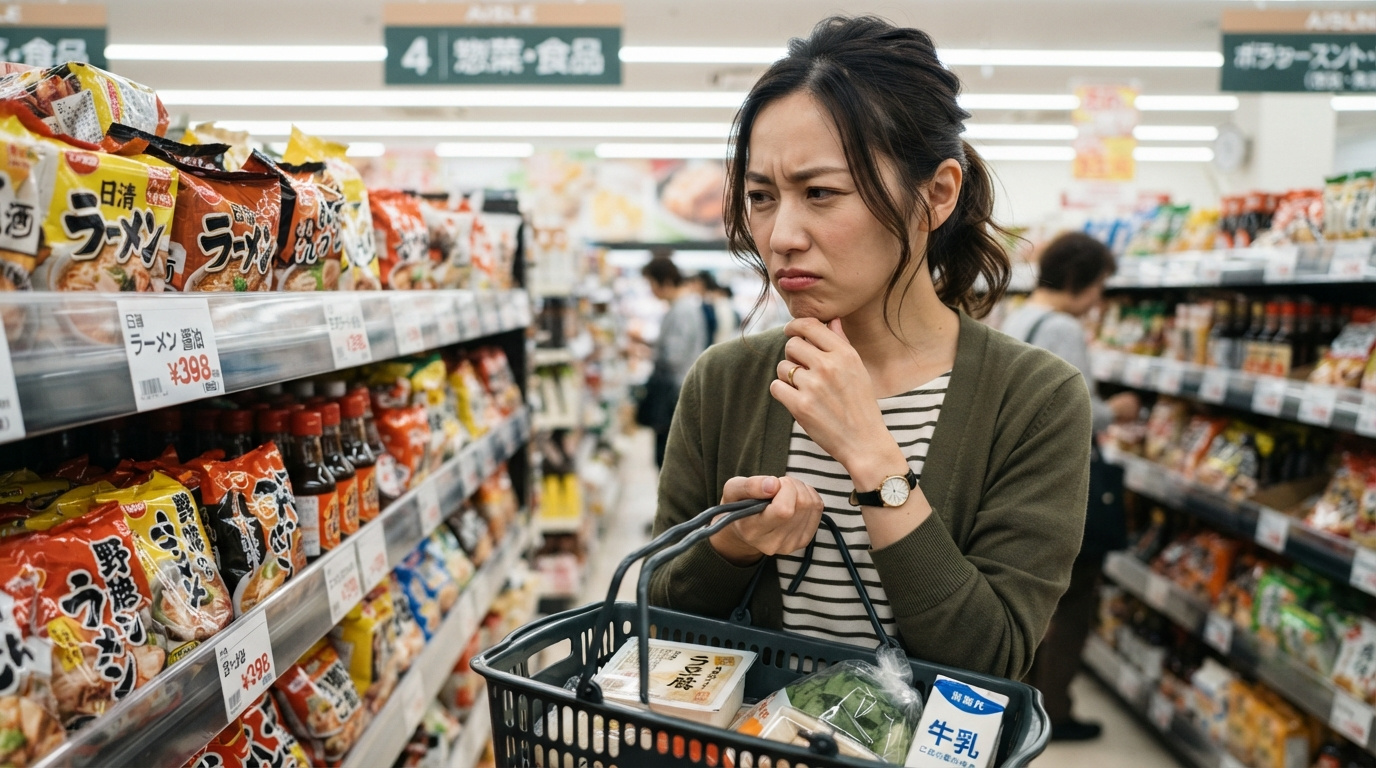 食品3,153品目が値上げ。「まとめ買いしたいけど置き場がな...の画像