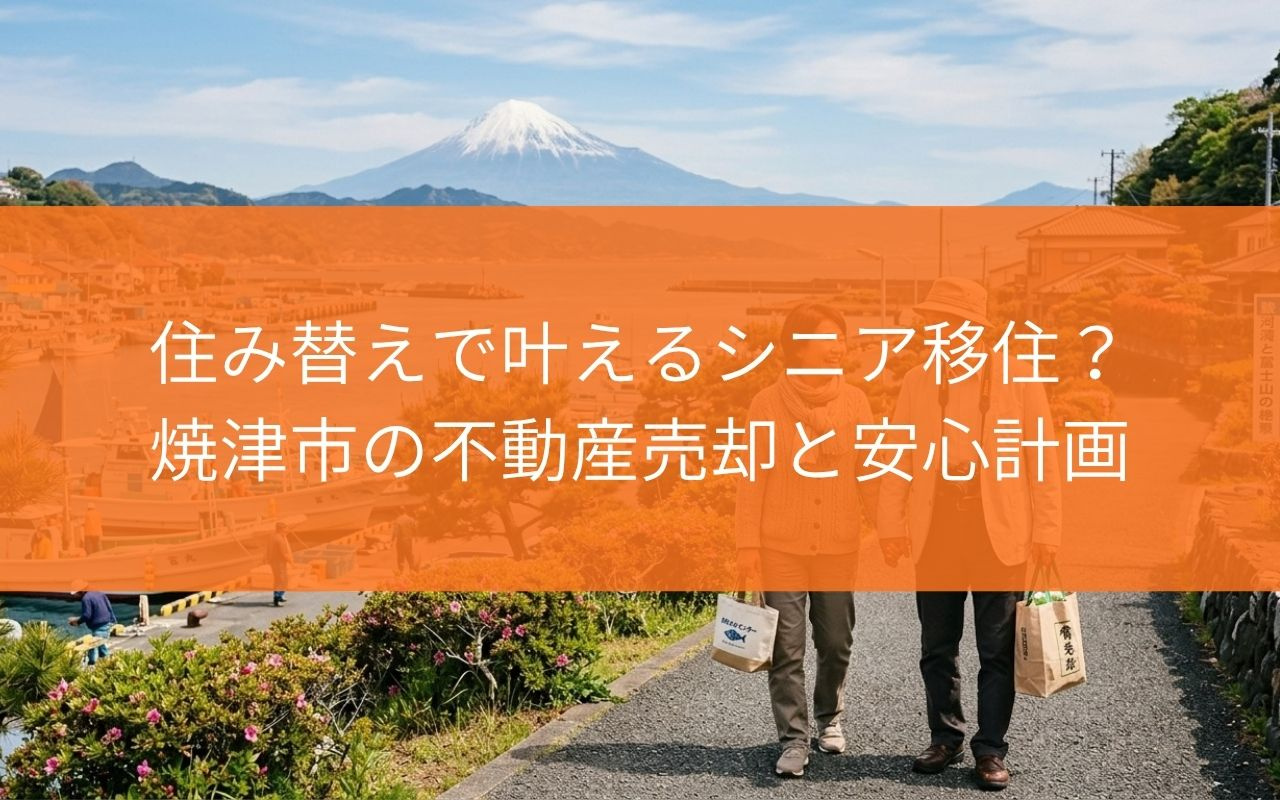 【焼津へ移住！】住み替えで叶えるシニア移住？焼津市の不動産売...の画像