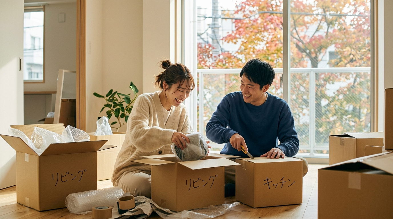 秋の引越しが賢い理由。1月から探すと手遅れ?いい部屋が埋まる...の画像