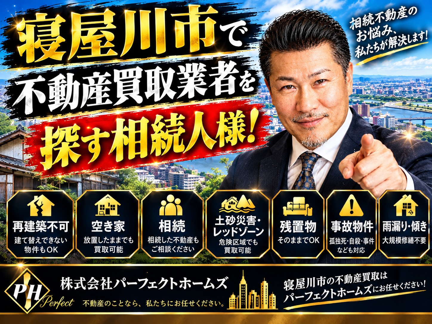 寝屋川市で不動産買業者を探す相続人必見！おすすめはどんな業者...の画像