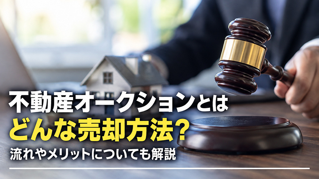 不動産オークションとはどんな売却方法？流れやメリットについて...の画像