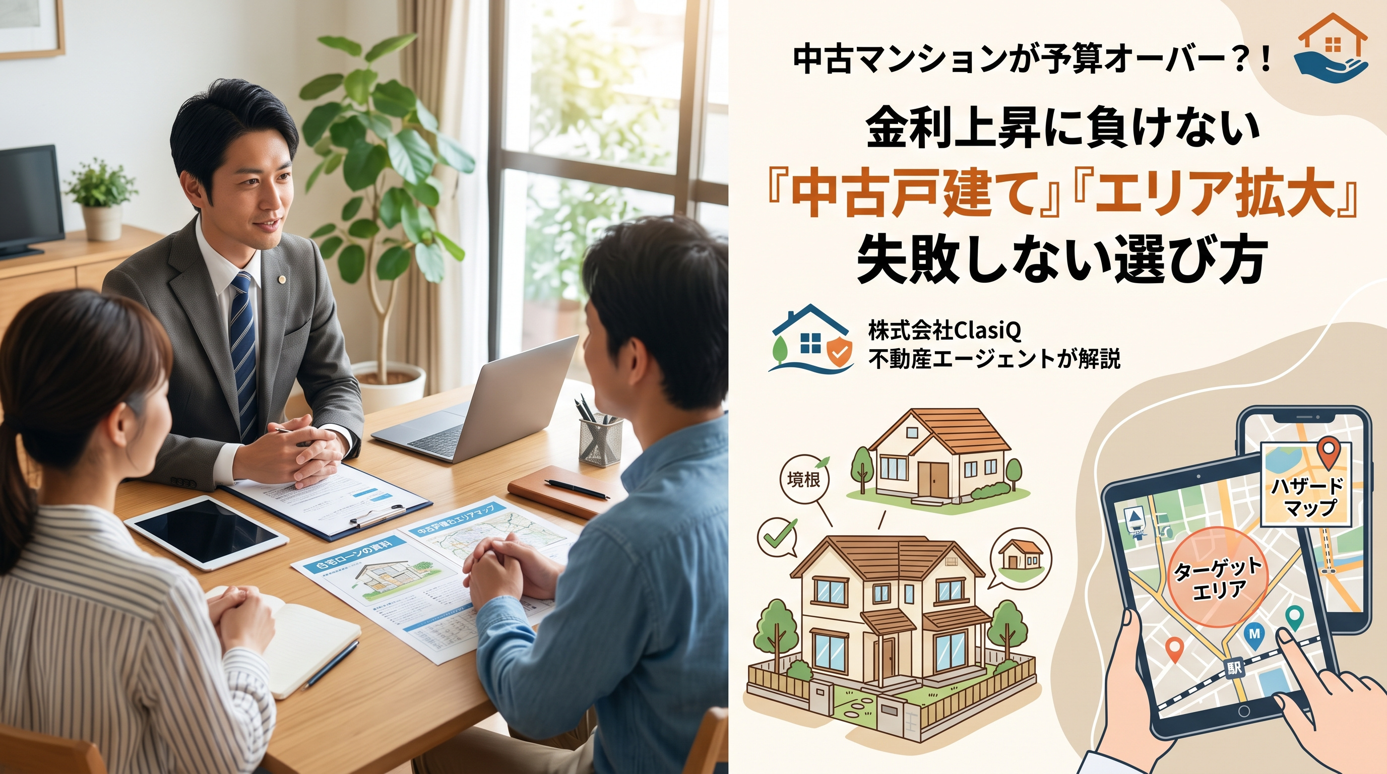 【不動産エージェントが解説】住宅ローン金利上昇局面での賢い家...の画像