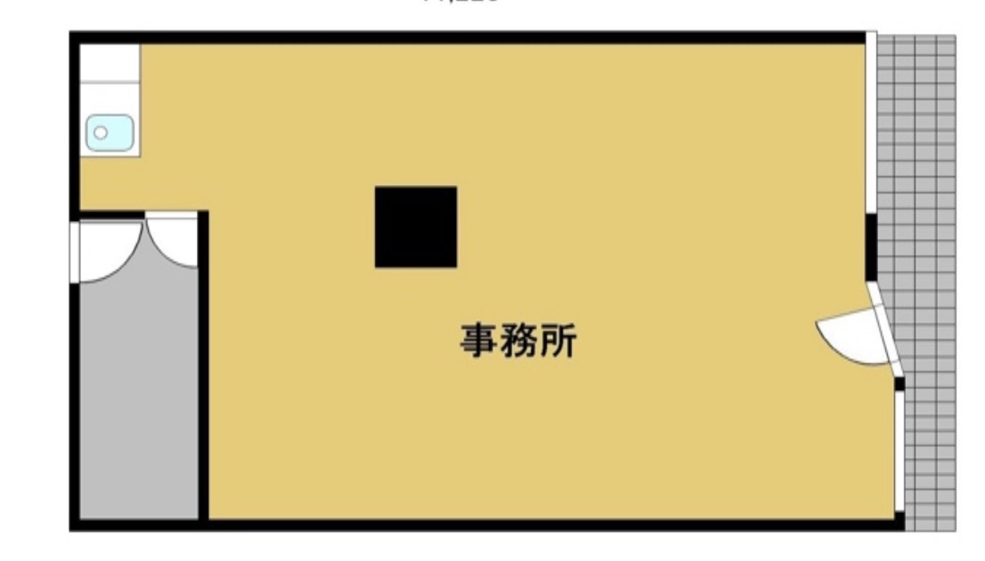 谷町6丁目エリア！1階路面店舗！業種業態相談可能！約20.7...の画像