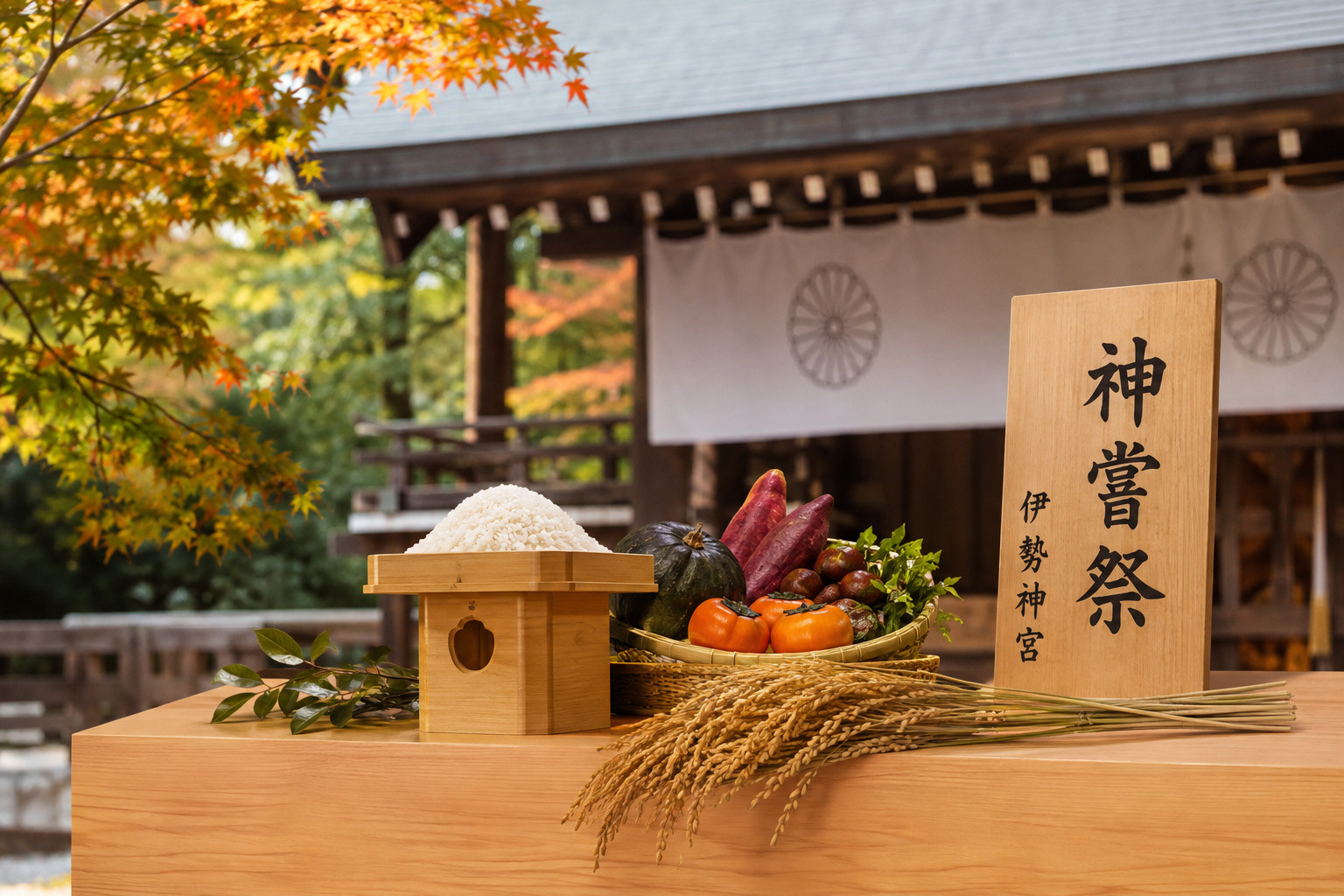 神嘗祭（かんなめさい）とは？伊勢神宮で行われる新穀への感謝と...の画像