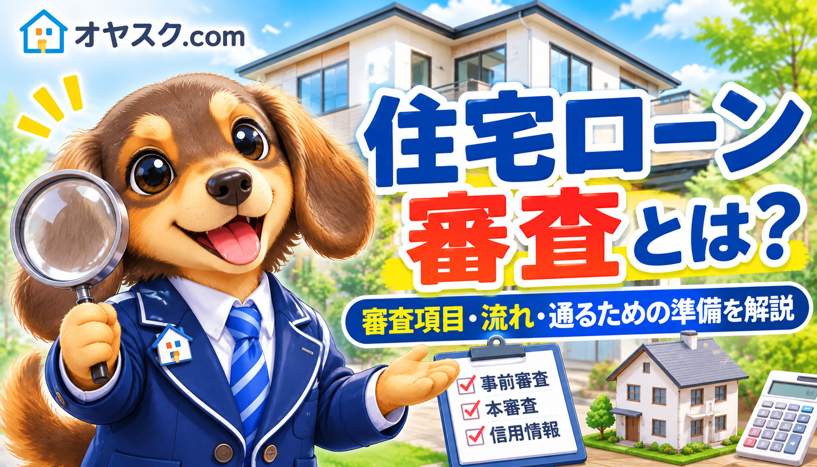 住宅ローン審査とは？新築戸建て購入前に知っておきたい審査の仕...の画像