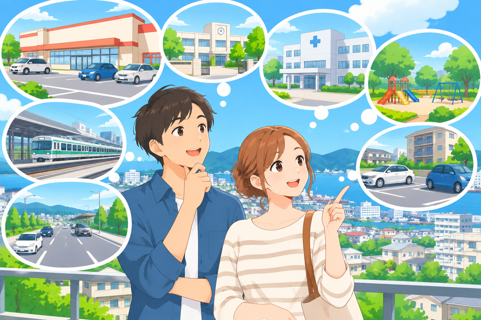 スーパーが近いだけじゃない！いわき市の部屋探しで確認したい周...の画像