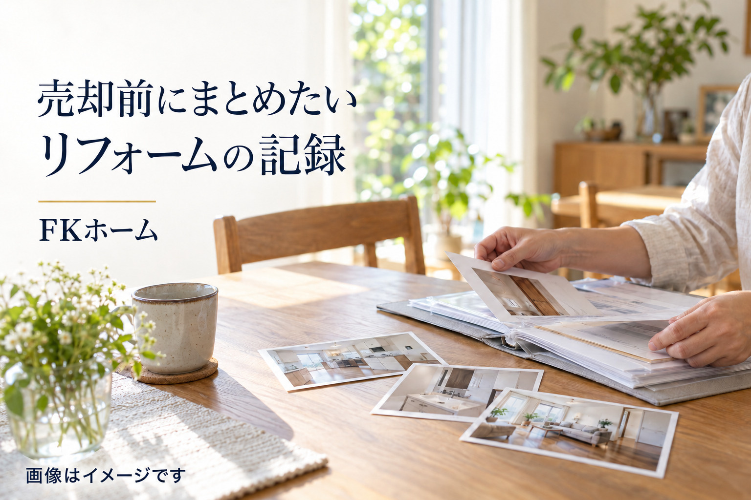 家を売る前に、リフォーム履歴はどこまでまとめる？資料がないと...の画像