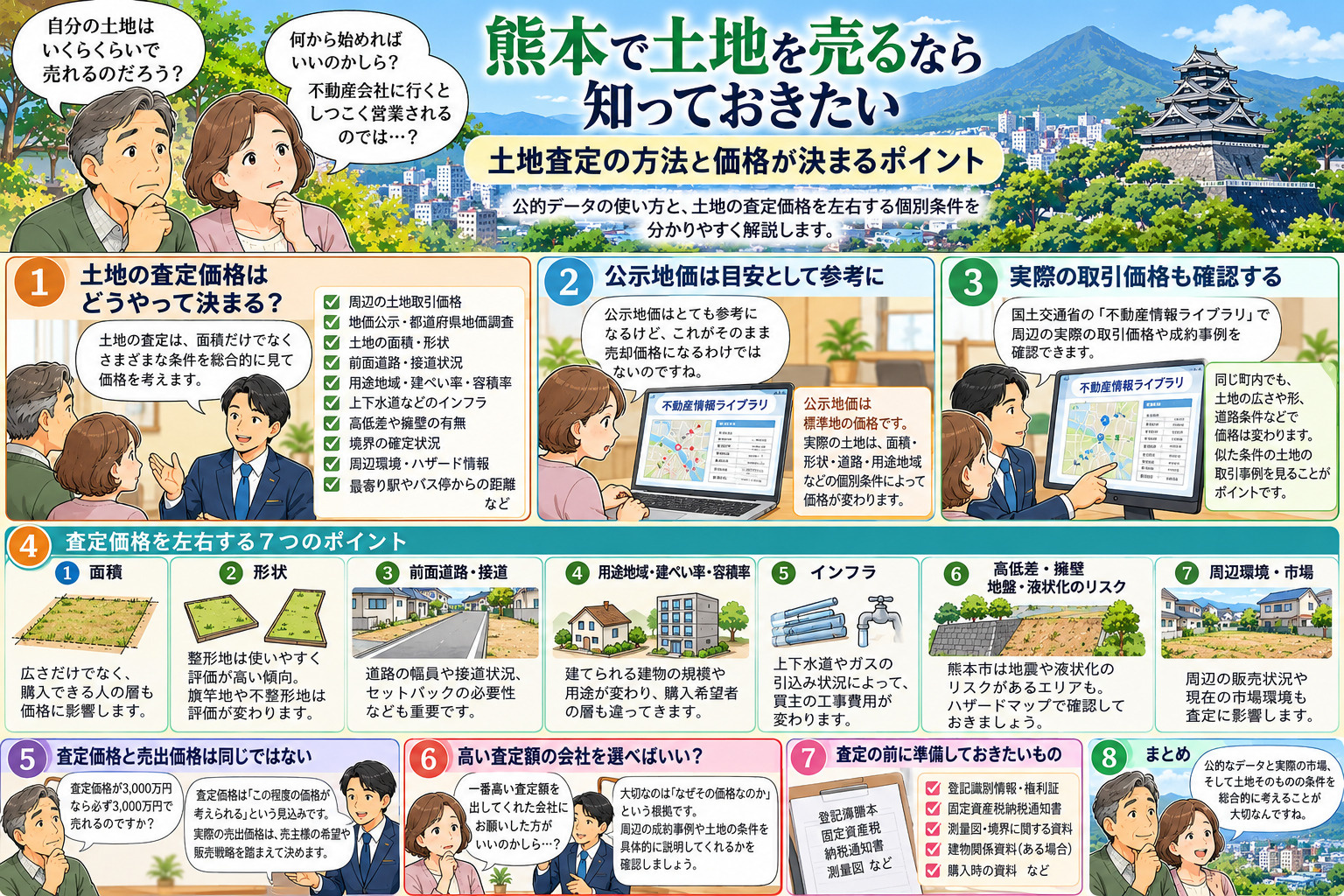 熊本で土地を売るなら知っておきたいの画像