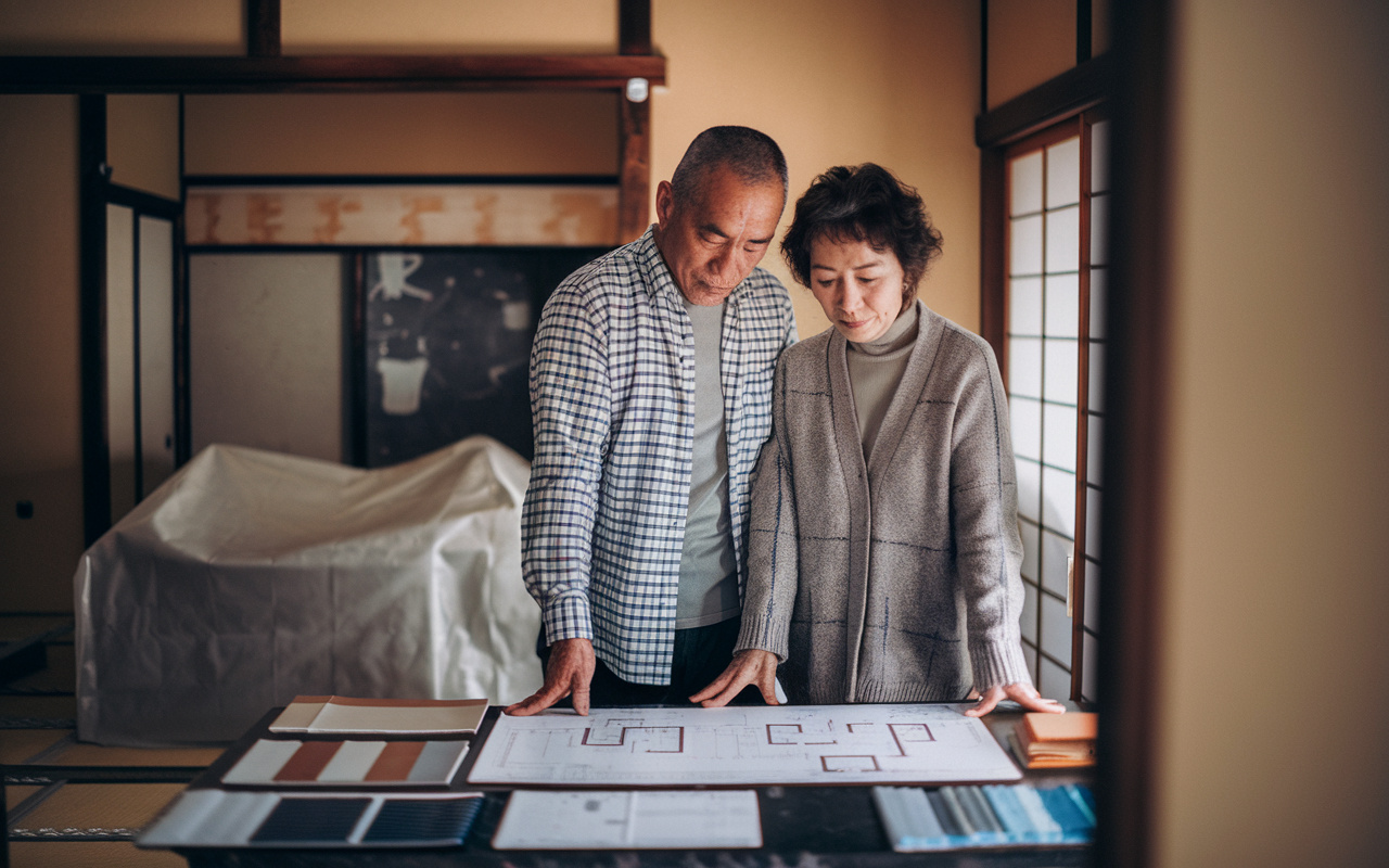 生駒郡で住みながらリフォームは可能？水回りと内装の工期目安と...の画像