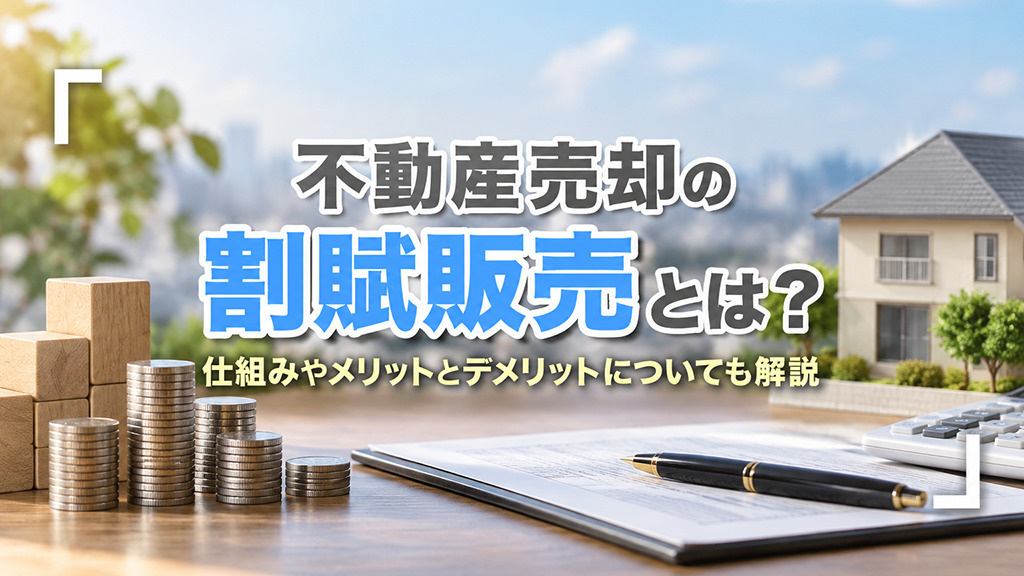不動産売却の割賦販売とは？仕組みやメリットとデメリットについ...の画像