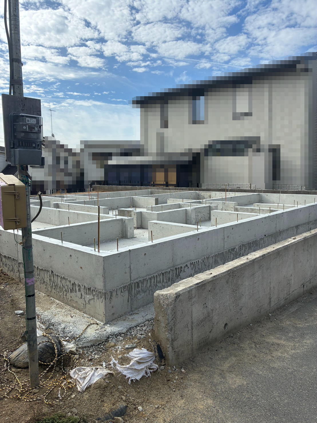垂水区つつじが丘分譲住宅　進捗報告の画像
