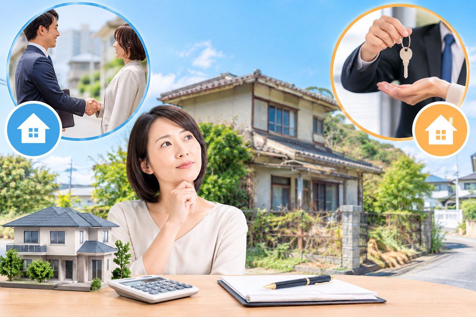 東金市で空き家を高く・早く売るには？買取・仲介の違いと選び方...の画像