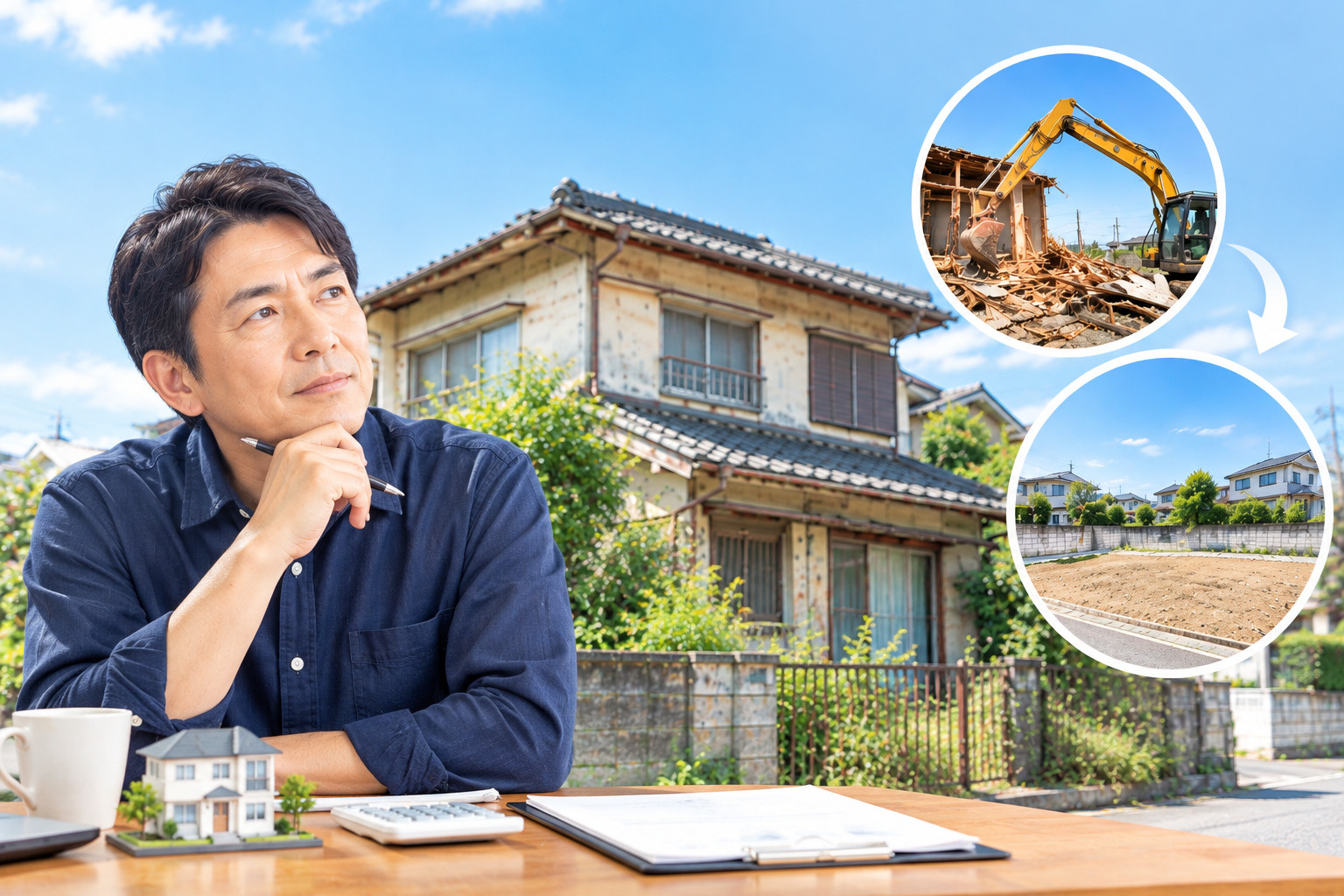 解体費用をかけずに東金市の古家を売却！「現状渡し」で売るため...の画像