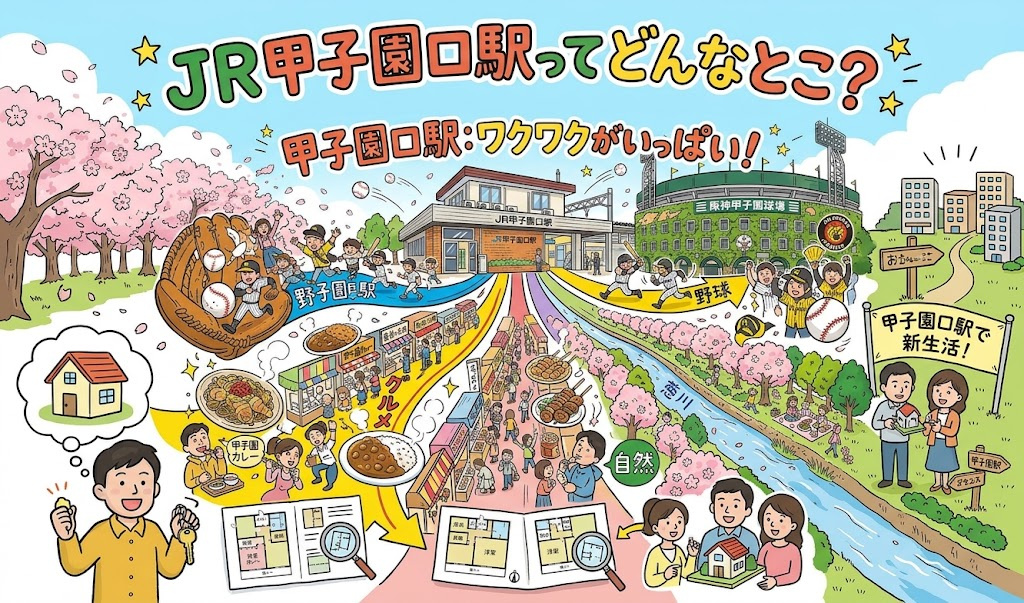 JR甲子園口駅ってどんなとこ？？の画像