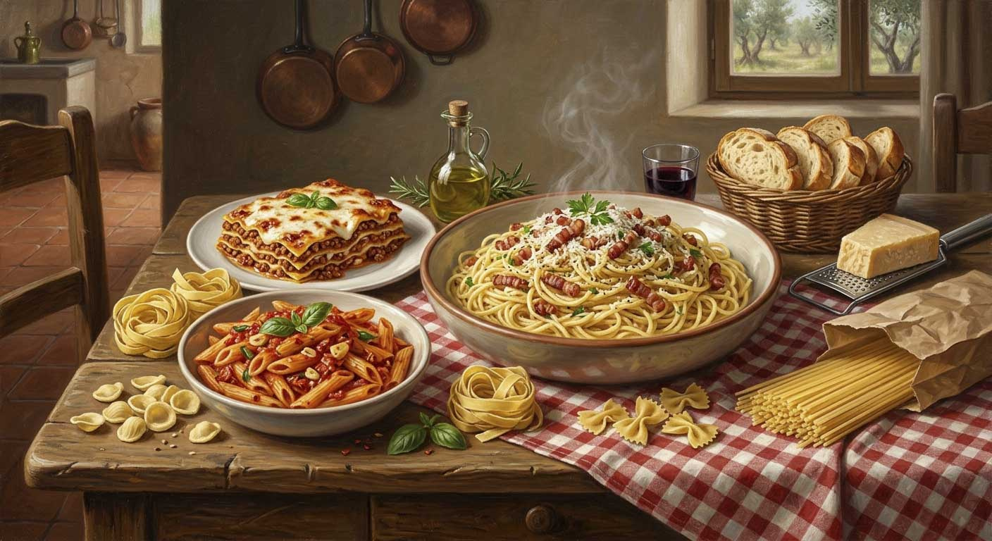 今日は世界パスタデーですの画像