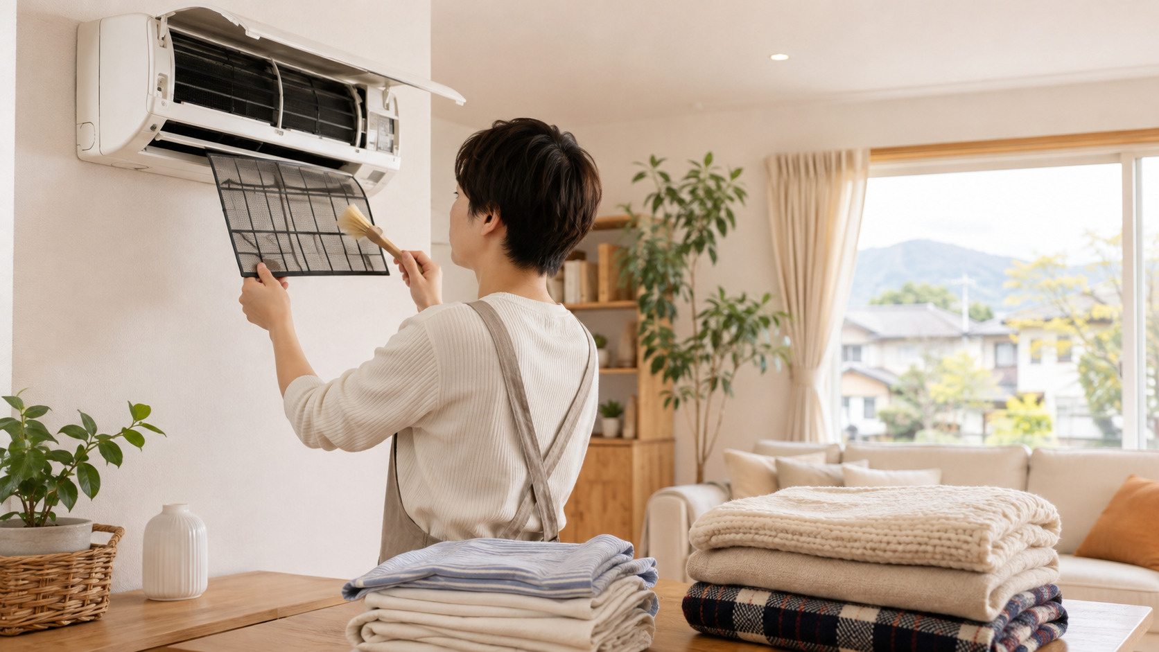 夏の冷房から冬の暖房へ！エアコンのお手入れと暖房を快適に使う...の画像