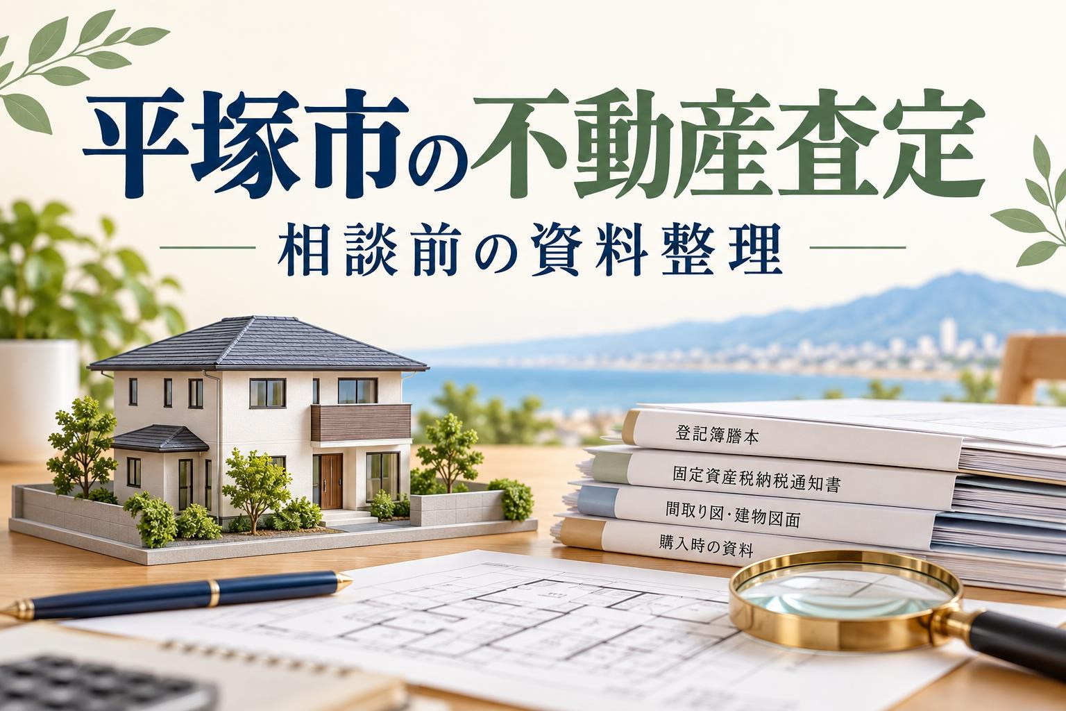 平塚市の不動産査定で用意する資料｜相談・訪問査定・売却契約で...の画像