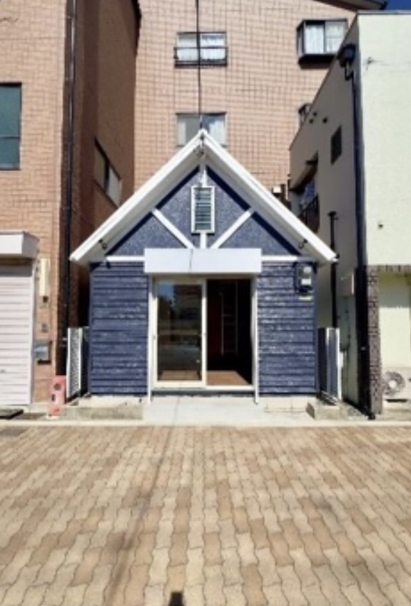 寺田町エリア！路面ログハウス風平屋建店舗！約4坪！業種相談！...の画像