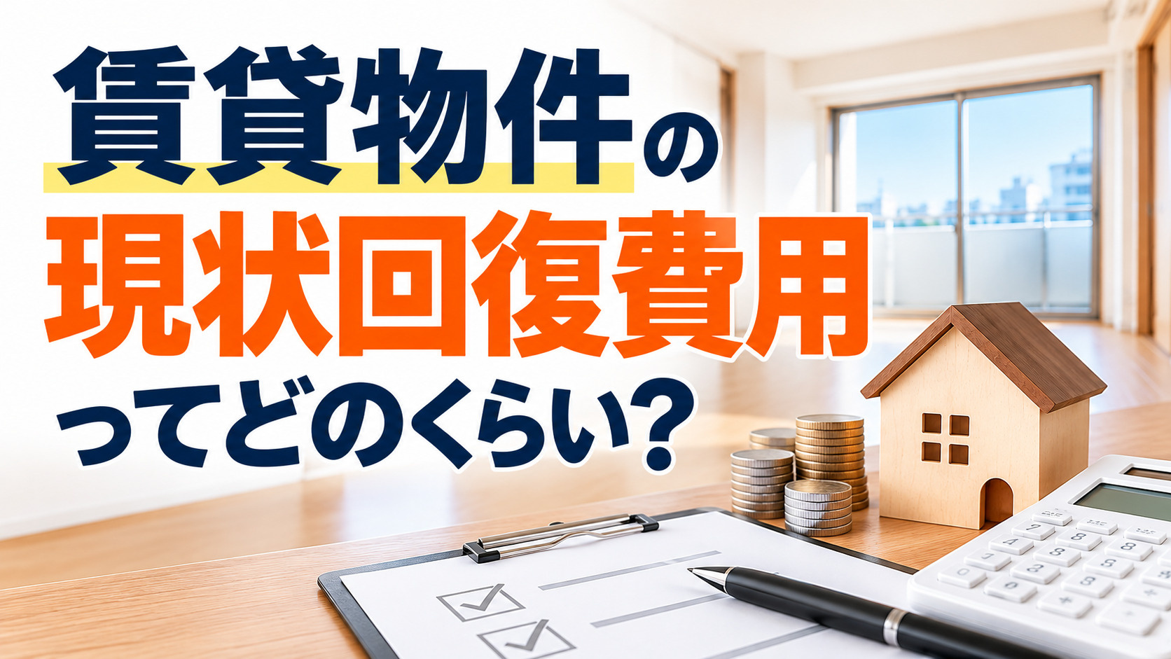 賃貸物件の原状回復費用ってどのくらい？福岡の退去時清掃料と追...の画像
