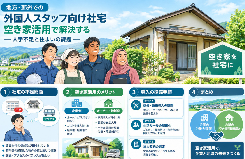 【ケーススタディ】地方都市・郊外における外国人労働者向け賃貸...の画像