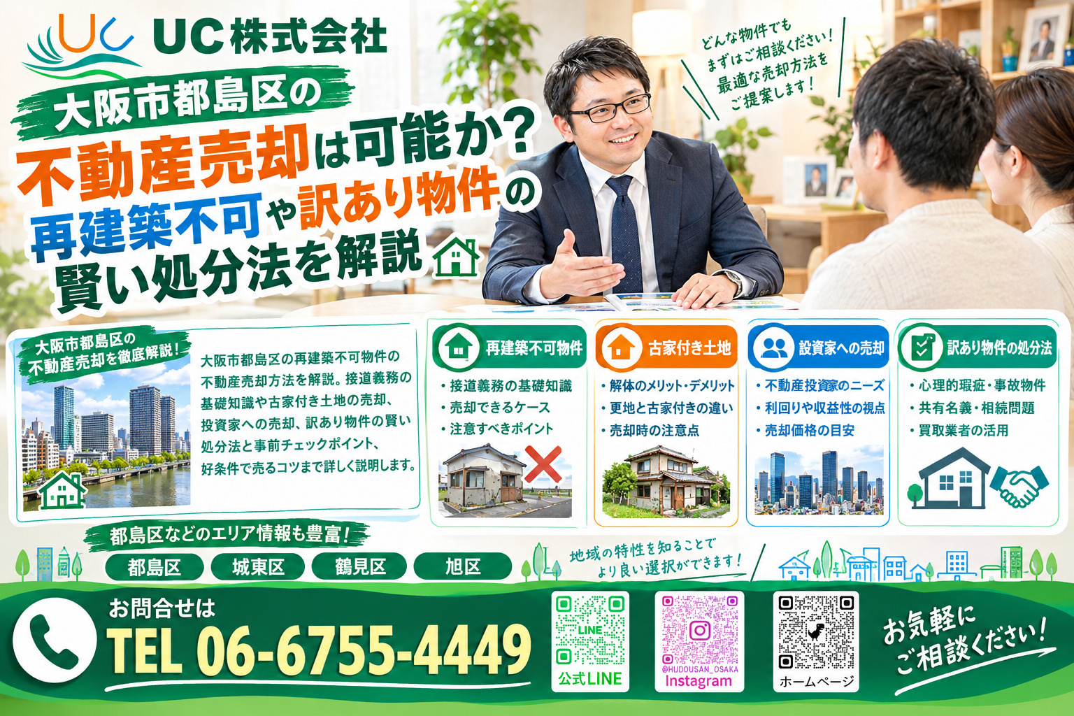 大阪市都島区の不動産売却は可能か？再建築不可や訳あり物件の賢...の画像