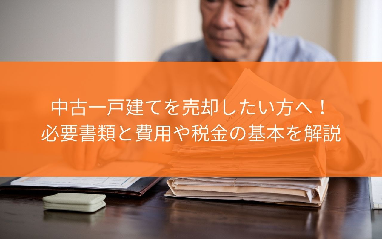 焼津市で中古一戸建てを売却したい方へ！必要書類と費用や税金の...の画像