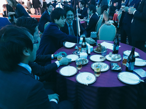 ☆吉祥寺店から見た忘年会☆の画像