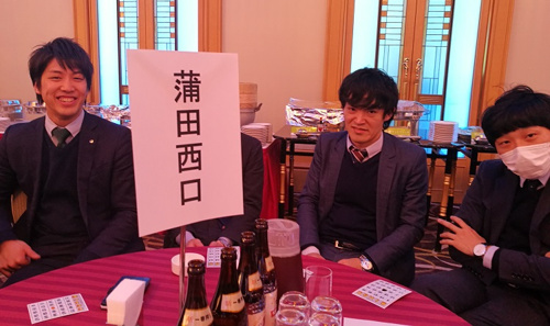 ★蒲田西口店から見た表彰式★の画像