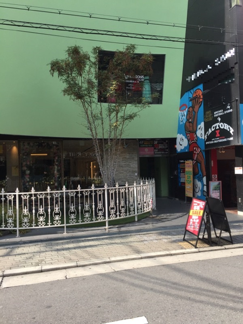 アメリカ村三角公園近く 大箱物件 大阪市の貸店舗 B B Rent ビービーレント